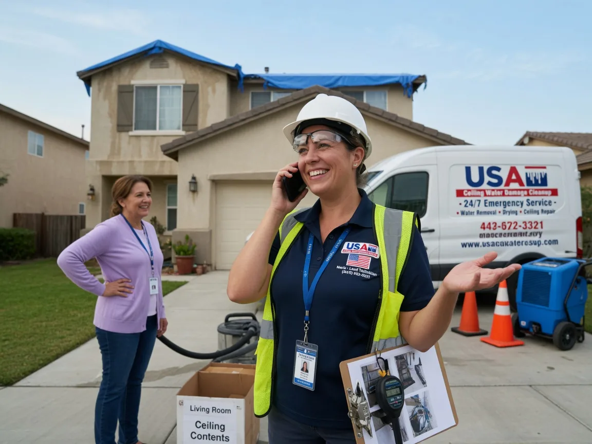 Ceiling Water Damage Restoration Megargel, TX FAQs